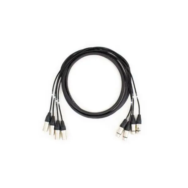 XLR Microphone Cable 4-way Loom