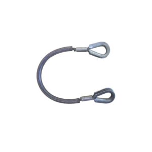 Wire Rope Sling 1280kg SWL - PVC Sleeved